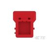 Te Connectivity GIC 6.2MM PITCH 1POS CAP HSG RED 3-1903684-4